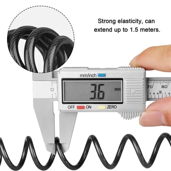 Combination Lock/Bicycle Lock with Code - Lock for Bicycle