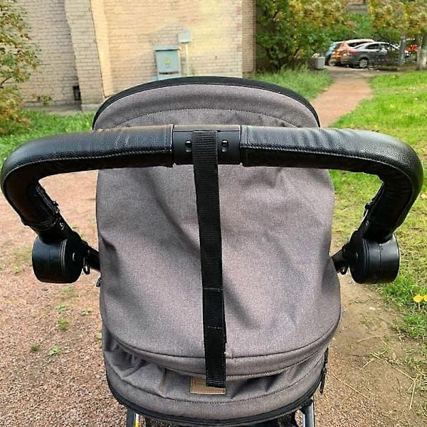Emmaljunga NXT90 Stroller Handle Protector Set of 2 Brown[C]