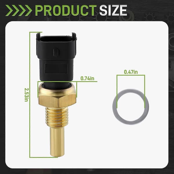 Vanntemperatursensor 4010644 0281002209 Temperaturbryter kompatibel med Polaris