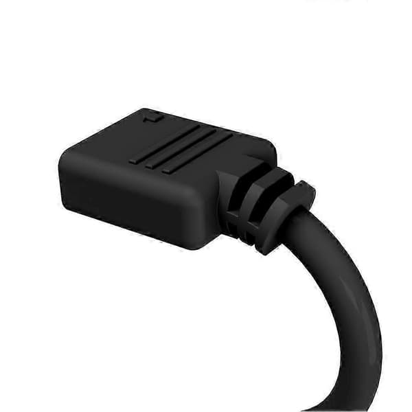 jixopn ARGB Adapterkabel 5V 3PIN Stik 1 til 2/3/4 Bundkort Forlængerkabel Synkronisering til PC Lysstribe Ventilatorer size Black