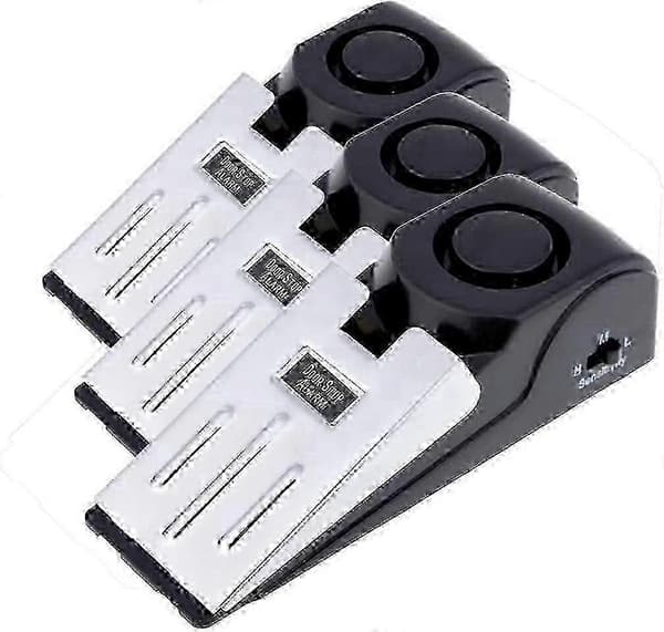 Dörrstoppslarm 120dB Larm Justerbar Känslighet MS-M68 Dörrstopp 3-pack,xx