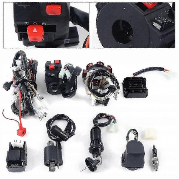 ATV Quad 150-250 300cc Komplet Ledningsnet Sæt til Elektrisk System
