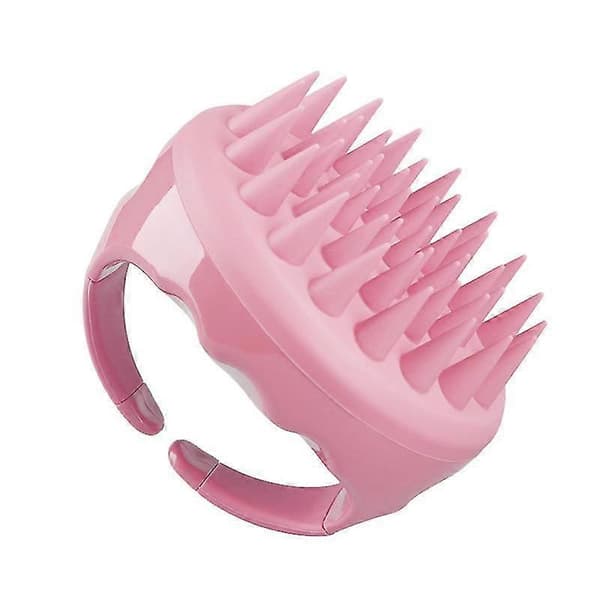 Mjällborste Silikonduschborste Hårdusch (1 st - Rosa)