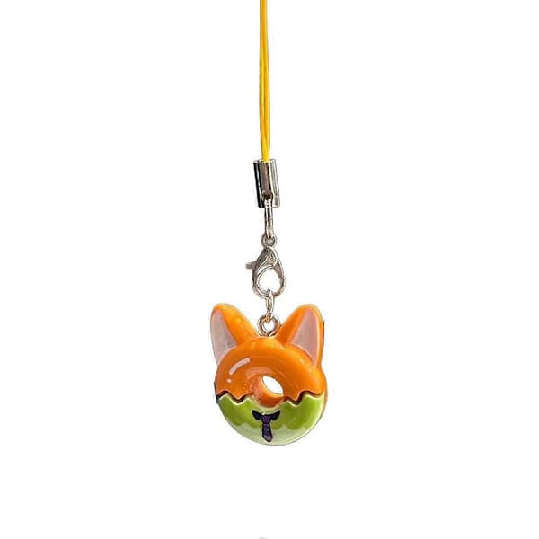 Zootopia Judy Nick Telefonrem Nøglering til Valentinsdagsgave F