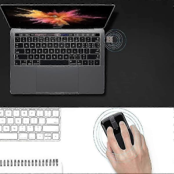 Microsoft Surface Arc trådløs sammenleggbar berøringsmus, svart