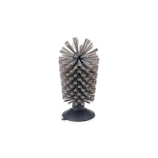 Turtle brush with suction cup for cleaning turtle shells and removing algae in the aquarium [DB] gray 2pcs