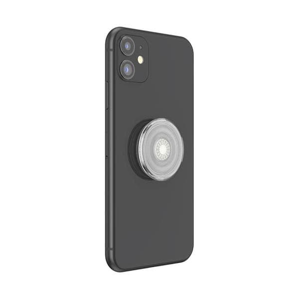 Läpinäkyvä PopSockets PopGrip Original -puhelinpidike Translucent