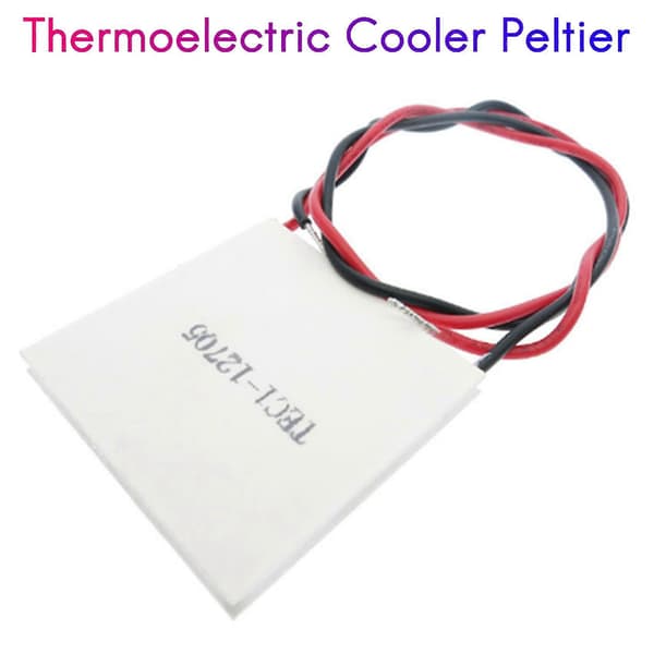 TEC1-12705 Termoelektrisk køler Peltier 40X40mm TEC12705 Peltier-elementmodul til køleradiator vit