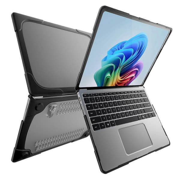 Til Microsoft Surface Laptop 7 13,8 tommer beskyttelsesetui til bærbar computer Black