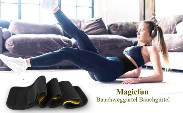 Magebelte, svettebelte, varmt saunabelte, magefett