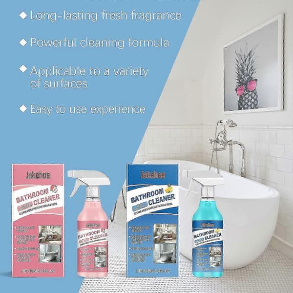 Bathroom Cleaner, White Peach Oolong, Deep Cleaning, Stain Removal, Antibacterial, 100ml