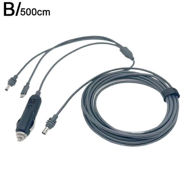 FOR Starlink Mini 3-i-1 til DC strømkabel, Mini type-c ladekabel 5M