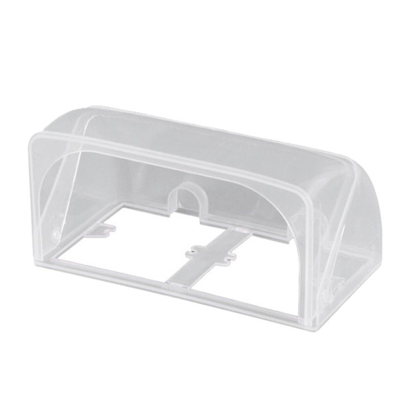 Switch Protection Cover Socket Waterproof Box TRANSPARENT transparent stretchable-stretchable
