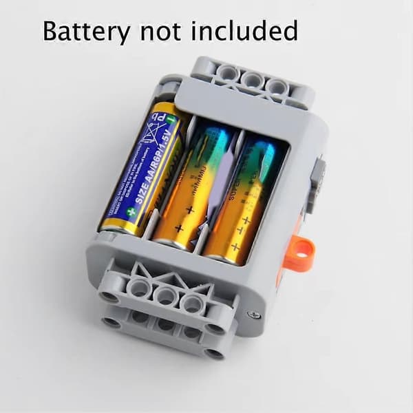5 STK AA Power-Up Batterikasse til Power Functions MOC Dele til Legoeds 8881 til DIY Togbilsæt