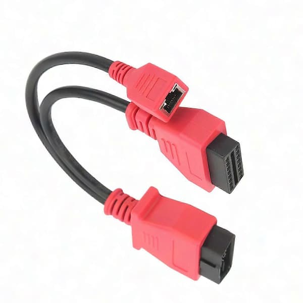Autel MS908 PRO MS908S PRO MaxiSys Elite IM608 F Chassis Ethernet OBD2 Programmeringskabeladapter