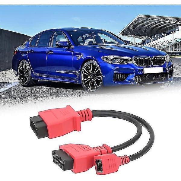 Programmeringskabelkontakt Obd2 Ethernet-kabeladapter för Autel Ms908 Pro Ms908s Pro Maxisys Elite Im608 för F-chassi