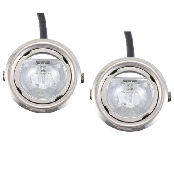 4 STK 20W Halogenpære til emhætte 65mm Klart Glas 12V AC til udsugning og ventilatorbelysning
