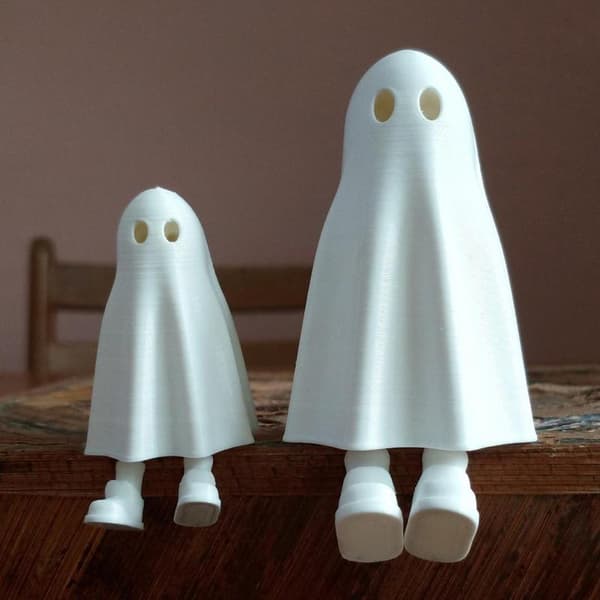 Halloween spøgelse med ben dekoration fest legetøj Hvid White s