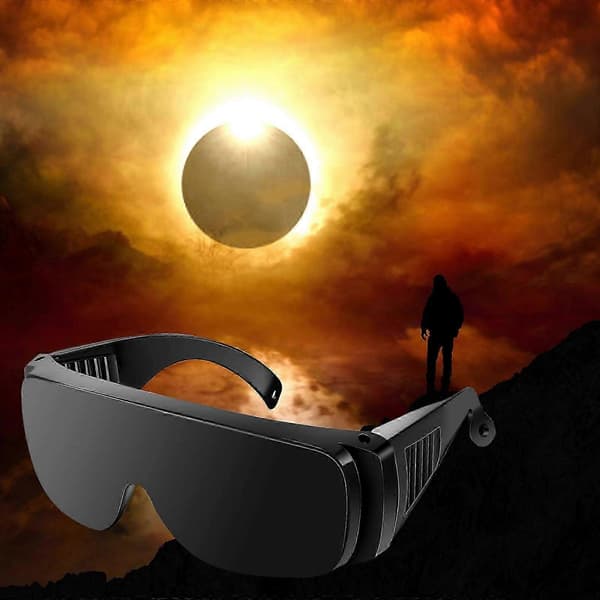 Premium Solar Eclipse Glasses, AAS Approved 2024 Sunglasses, HD Film, Sharp Solar Image