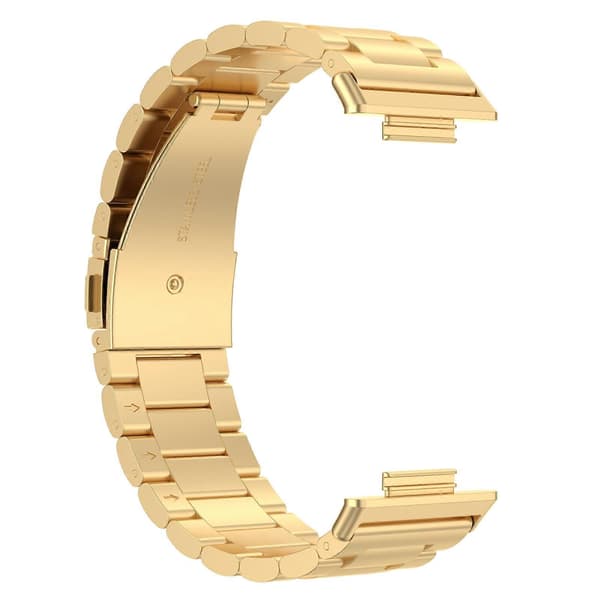 Til Huawei Watch Fit 2 urrem i rustfrit stål Gold