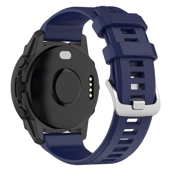 Til Garmin Descent G1 Silikone Urrem Midnight Blue