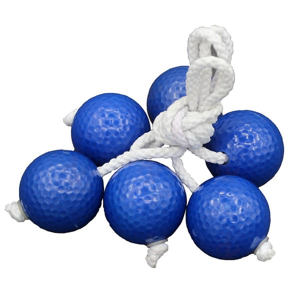 Stigeboldspil Sæt Golfkastespil Havetilbehør Havnespil Plænespil Blue