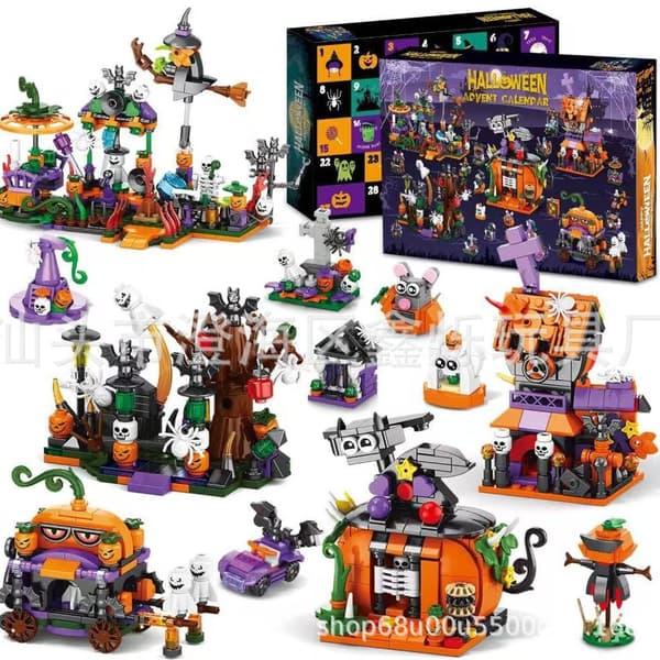 2026 Halloween Jul Adventskalender Blindlåda Poke-låda ST-8