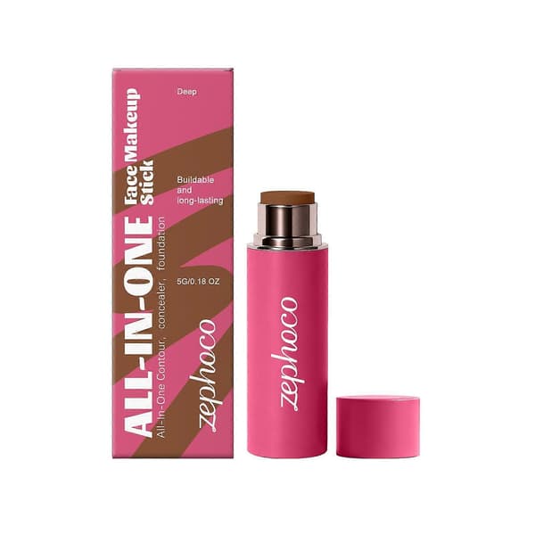 All-in-One Multi-Use Makeup Stick, Cream Contour, Blush & Foundation Stick 1