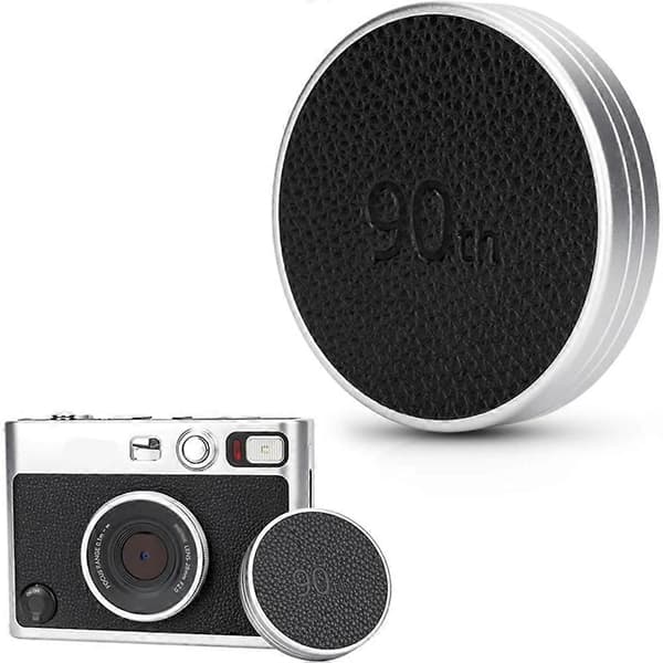 Til Fujifilm Instax Mini EVO Anti-ridse Mini Evo objektivdæksel til FUJI Fujifilm Instax Mini EVO Black & silver