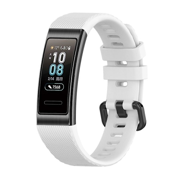 Til Huawei Band 3 & 4 Pro Silikone Urrem White
