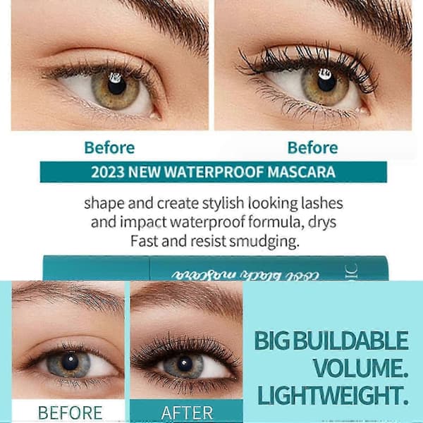 Thrive Mascara Flytende Vippeforlengelse Mascara Tykk og Slank, Vanntett og Svettesikker