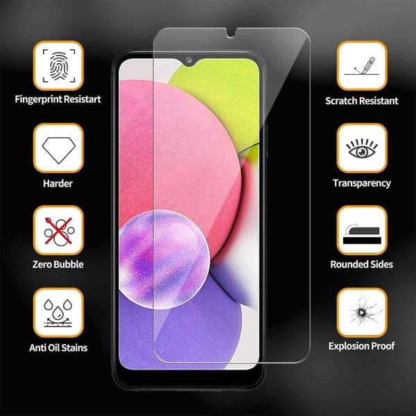 2-pack Tempered Glass for Samsung Galaxy S24 Ultra - Screen Protector Clear