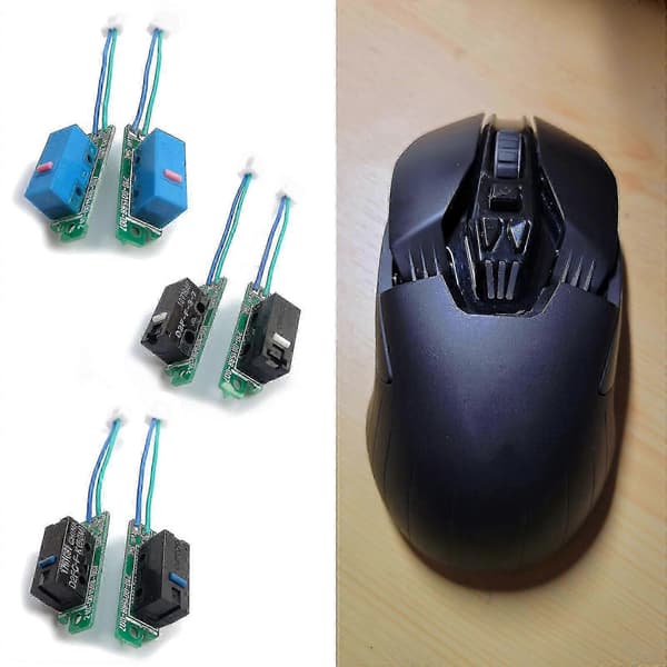 Erstatningsbryterknappkort for Logitech G903 G900 musereparasjon 2 stk C