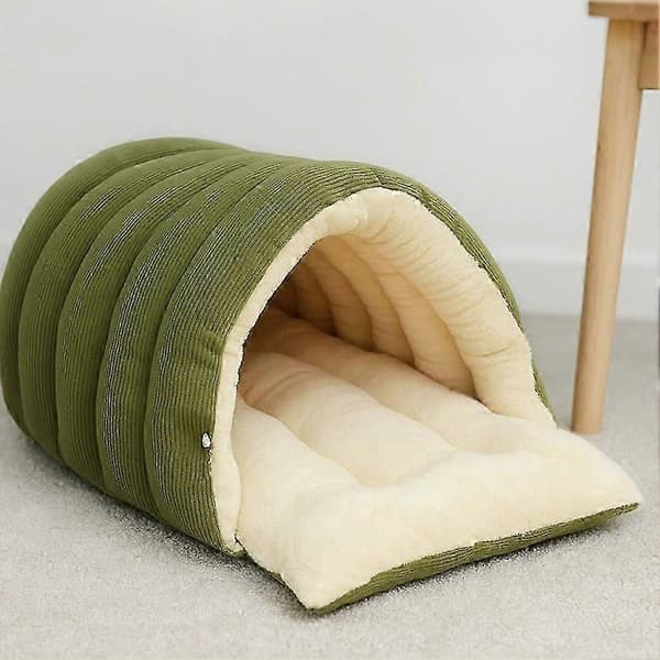 pustende kattehule seng koselig vinter liten medium Green L