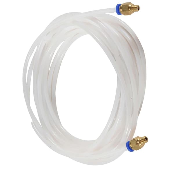 5 meter PTFE PTFE Bowden-rør med 2 stk. PC4-M6 fittings til 1,75 mm filament Creality 3D-printer Bowden Hotend Vit