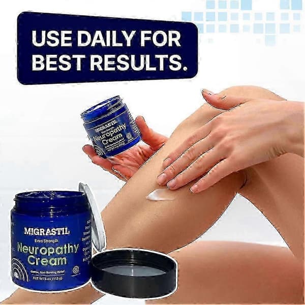 Advanced Neuropathy Cream for Feet, Legs, and Hands, Extra Strength Massage Formula 1pcs