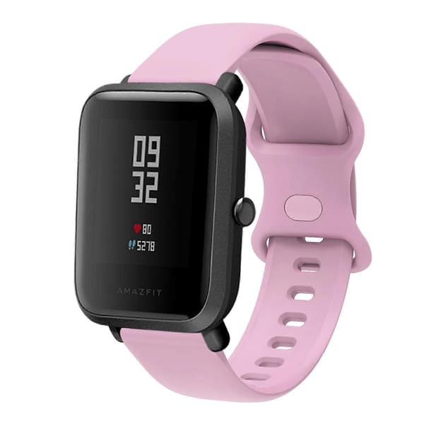 Til Amazfit GTS 2e silikone urrem Light Purple