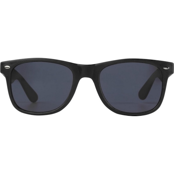 Unisex Solbriller Sun Ray One Size Solid Svart Solid Black Solid Black One Size