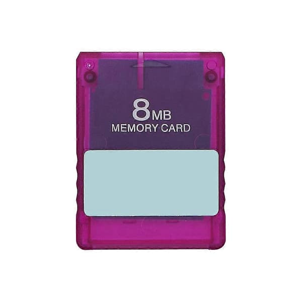 v1.953 Minnekort 8MB med FMCB-funksjon for PS2 Game Boot Program Cards 2025 Transparent orange