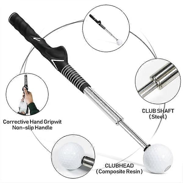 Golf Swing Trainer - Golf Swing Training Aid joustavuuden parantamiseen