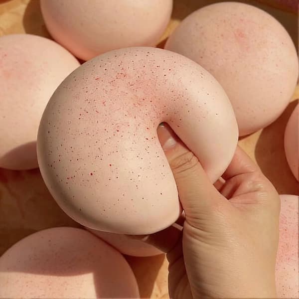 Langsom Rebound Jordbær PU Legetøj - Blød Squishy Sensorisk Pude blueberry