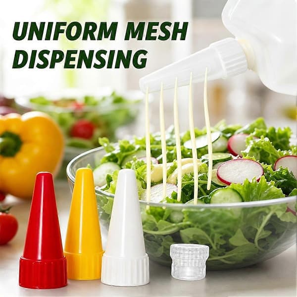 Saucemundstykke Dispenser - til salatdressing, PP-materiale, 1,75 cm