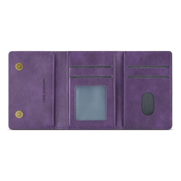 DG.MING Lompakko RFID-suojaus setelitaskulla, violetti 61