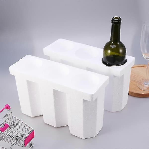 2 st vinförpackningsskum