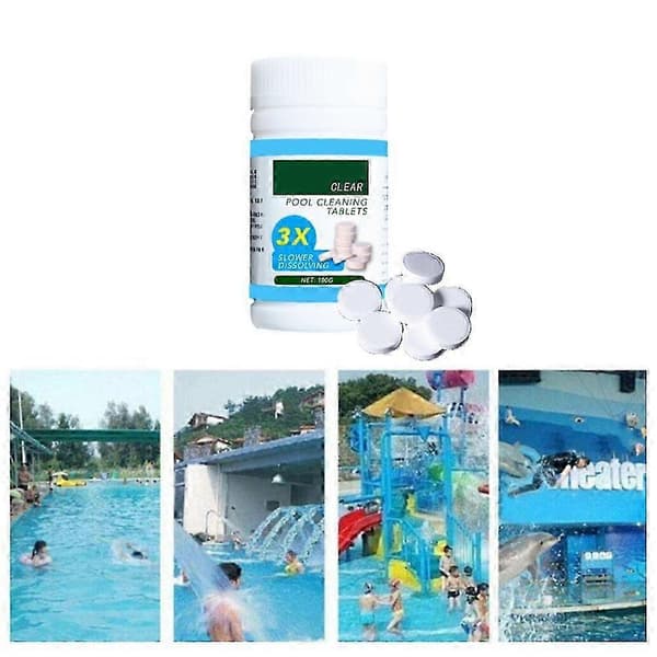 Klor tabletter til swimmingpool, klor tabletter til boblebad, klor tabletter til soppebassin, pool klor tabletter, boblebad klor