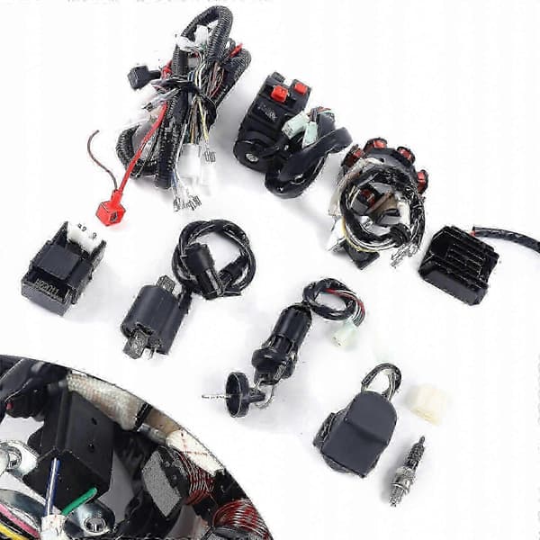 ATV Quad 150-250 300cc Komplet Ledningsnet Sæt til Elektrisk System