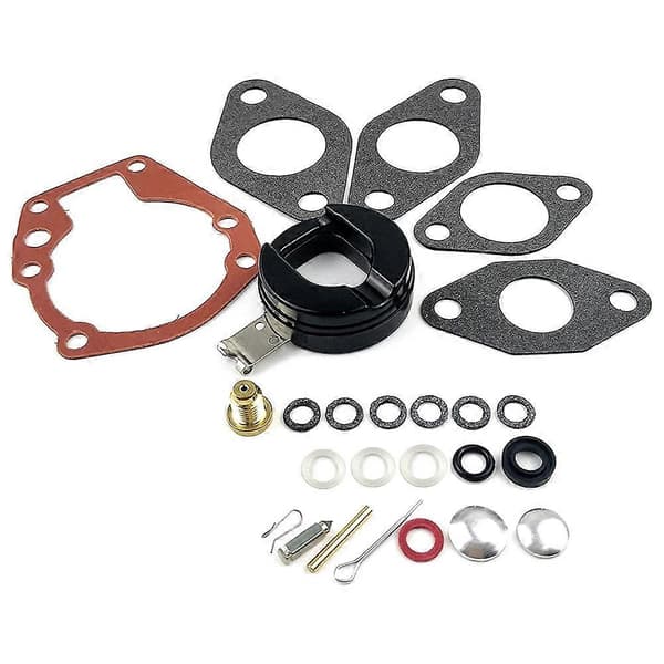 Reparationssæt 439071 med flyder erstatter / Silver black