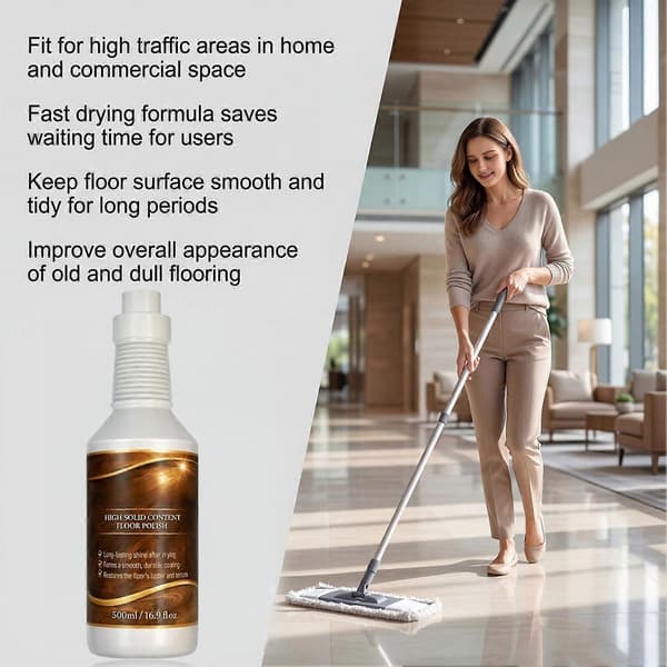 Flytende Gulvpolish – Langvarig – for Vinylfliser – Fyller Mindre Riper 1st