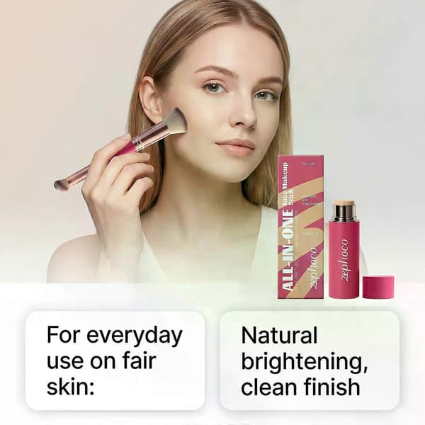 Alt-i-ett Multi-bruk Sminkestift, Kremkontur, Rouge & Foundationstift 1