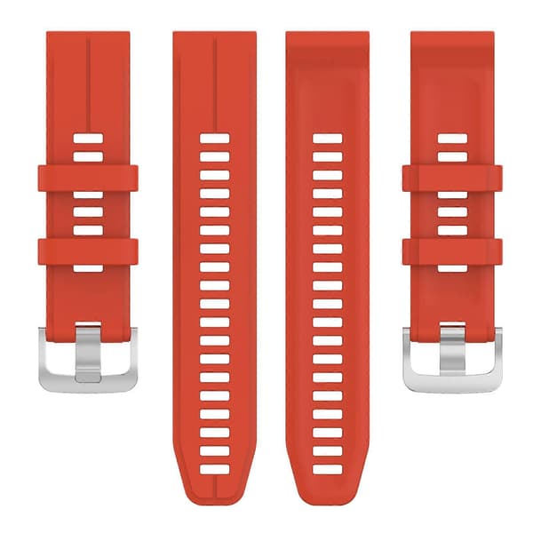 Til Garmin Descent G1 Silikone Urrem Grapefruit Red